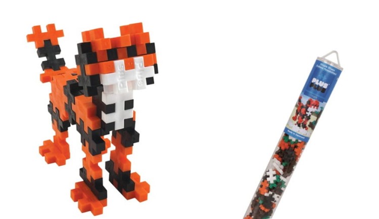 Tygrys klocki konstrukcyjne MINI PLUS-PLUS 100 elementów Tuba