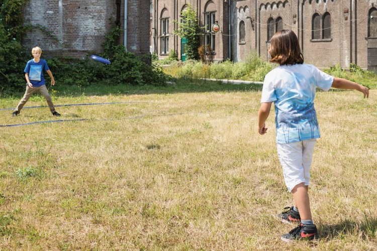 Komplet frisbee niebieskie BUITEN SPEEL  
