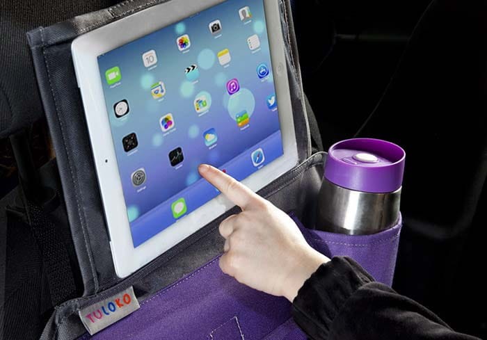 Organizer podróżnika 2w1 uchwyt na tablet dla dzieci do samochodu 3 kolory Tuloko