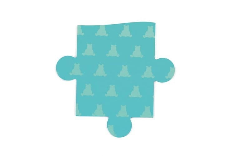 Puzzle konturowe Bocian 24 elementy Scratch 6