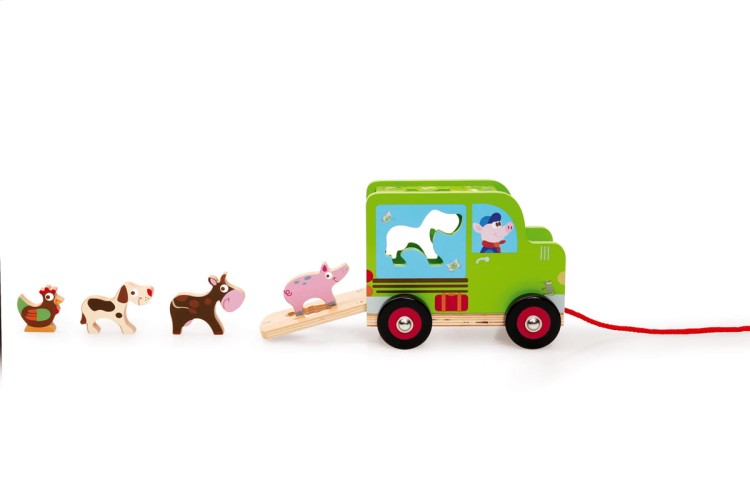 Drewniany sorter FARMA Scratch