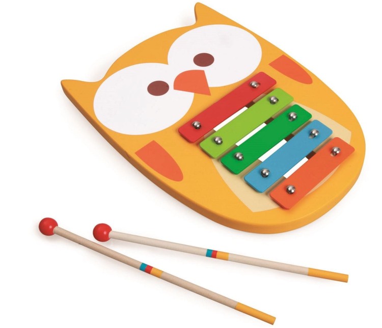 Cymbałki Sówka Lou Scratch