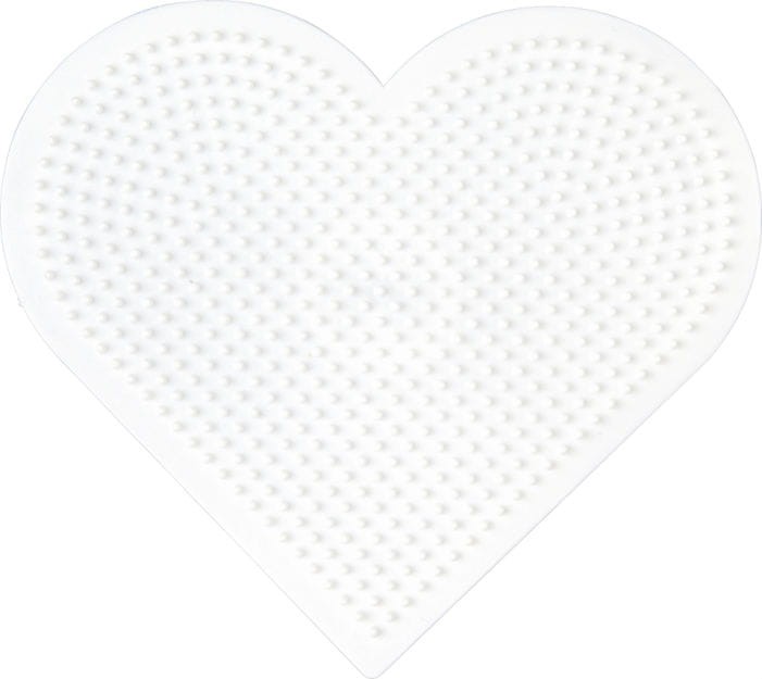 Podkładka do koralików MIDI duże serce HAMA