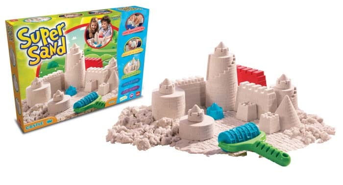 SUPER SAND zestaw piasek i foremki ZAMEK Goliath