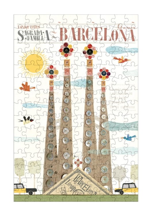 Mikropuzzle Barcelona