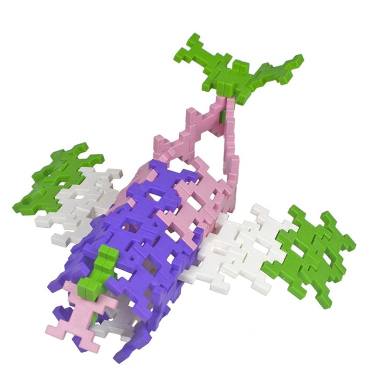 Klocki konstrukcyjne Incastro - 60 el. Pink MIDI