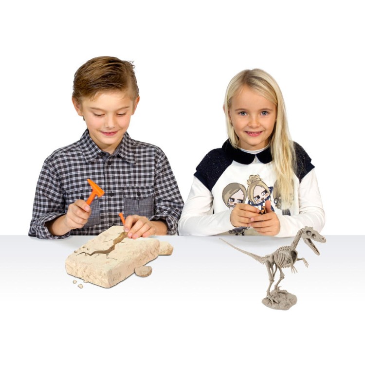 Szkielet VELOCIRAPTOR 27 cm Wyprawa Paleontologiczna dinozaur Geoworld