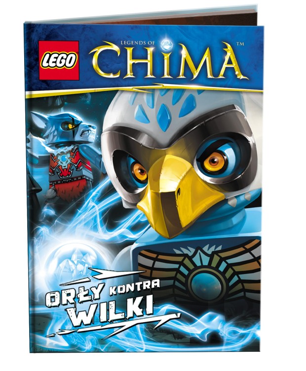 LEGO CHIMA ORŁY KONTRA WILKI KSIAŻKA 64 STRONY