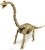 Jajo dinozaura szkielet BRACHIOSAURUS 28 cm Geoworld