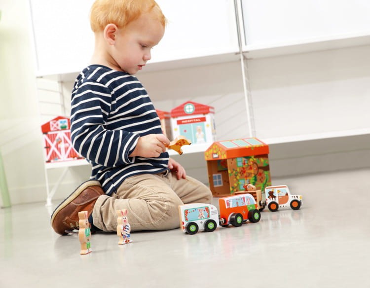 Domek GARAŻ 2w1 Scratch 