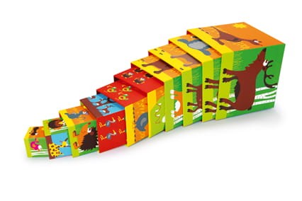 Piramida edukacyjna Zwierzęta Świata Scratch