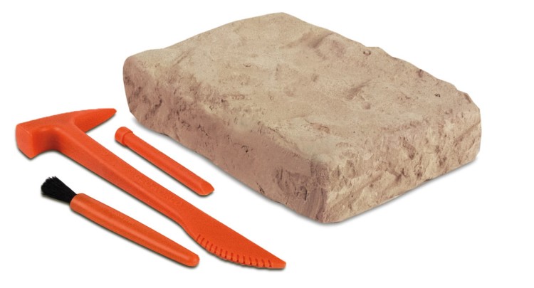 Szkielet CZŁOWIEK NEANDERTALSKI 21cm Wyprawa Paleontologiczna Geoworld