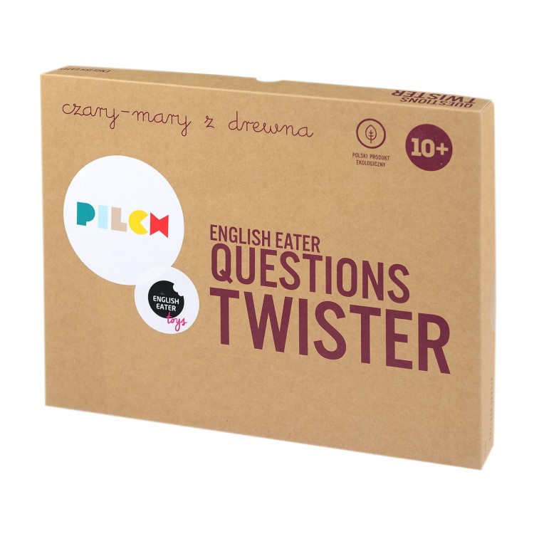 English Eater Questions Twister gra edukacyjna Pilch