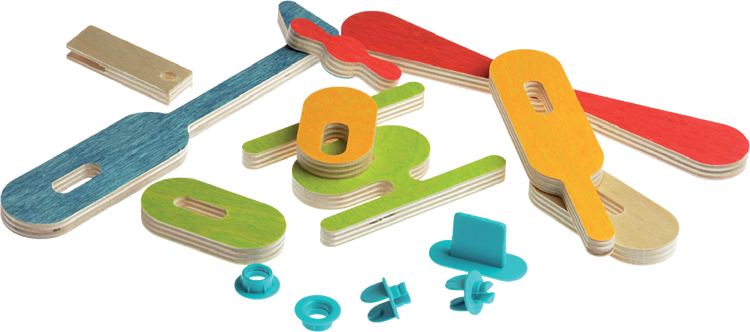 Klocki konstrukcyjne HELICO - HELIKOPTER Ludus 2