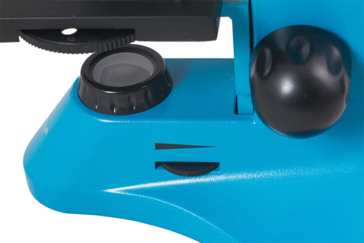 Mikroskop Rainbow 50L PLUS Azure błękitny Levenhuk + GRATIS zestaw K50 do eksperymentów