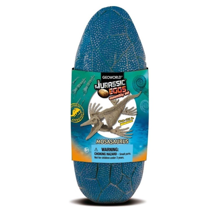 Jajo dinozaura szkielet MOSASAURUS 37 cm Geoworld