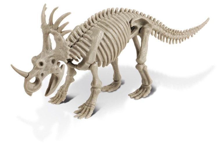 Szkielet STYRACOSAURUS 26 cm Wyprawa Paleontologiczna dinozaur Geoworld