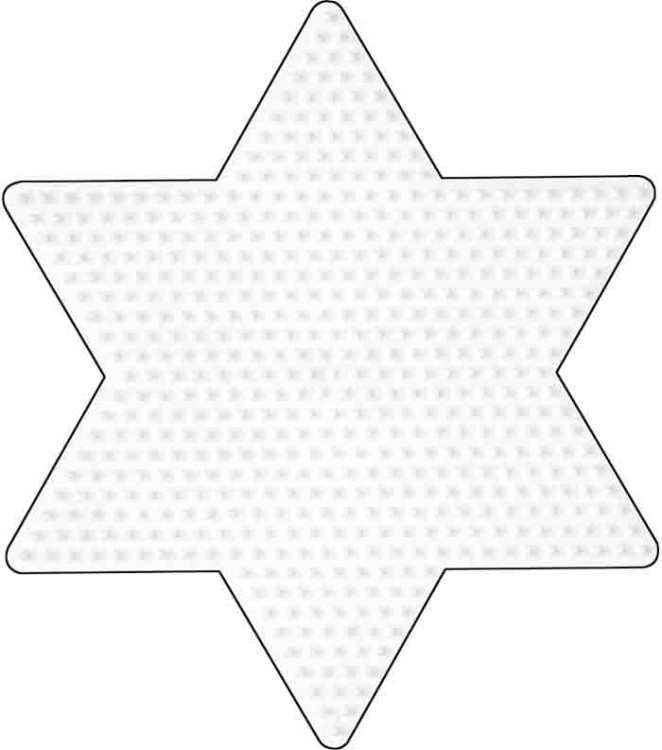 Podkładka do koralików MIDI duża gwiazda HAMA 269
