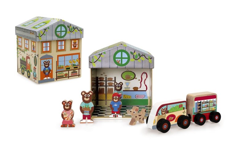 Domek SKLEP 2w1 Scratch