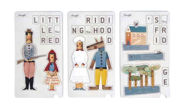 magnesy czerwony kapturek