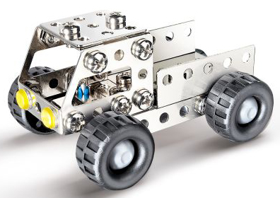 CIĘŻARÓWKA metalowe klocki konstrukcyjne EITECH