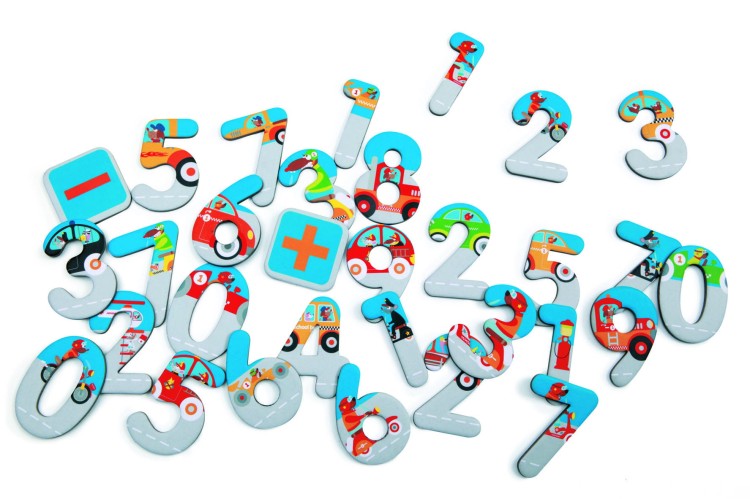 Magnetyczne Cyferki Miasto SCRATCH