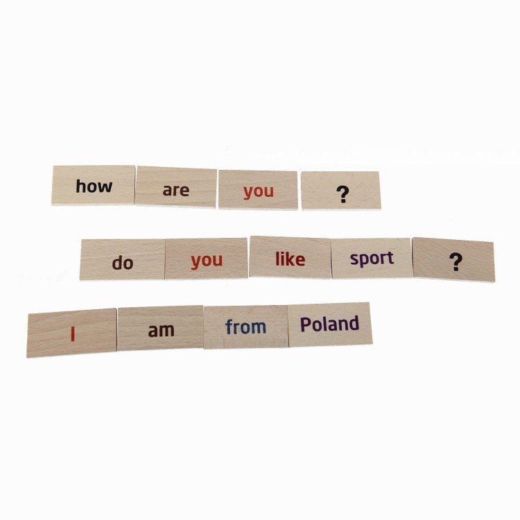 English Eater Questions Twister gra edukacyjna Pilch