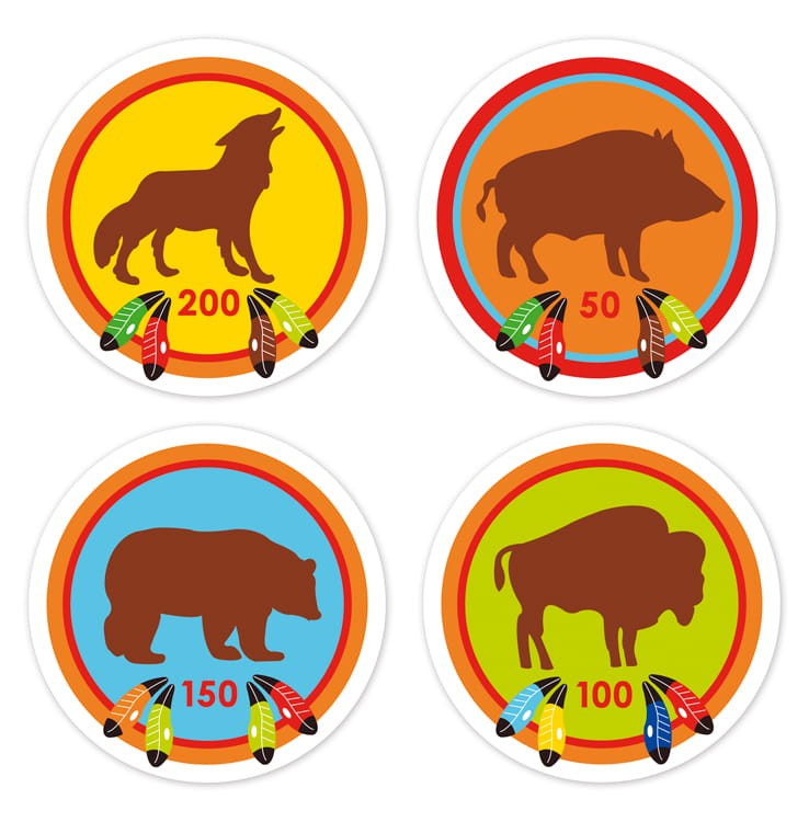 Piankowe rzutki darts INDIANIE SCRATCH
