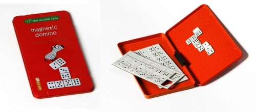 Gra magnetyczna domino na podróż The Purple Cow 1