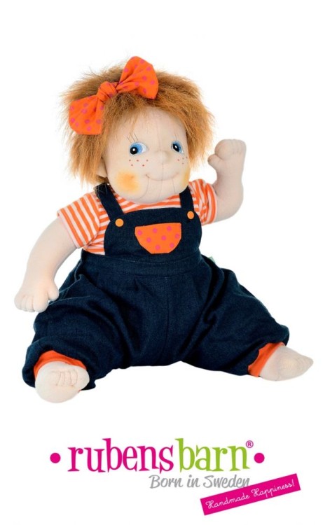 Lalka Anna 50 cm Rubens Barn uszyta ręcznie nowa