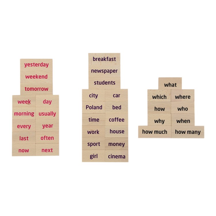 English Eater Questions Twister gra edukacyjna Pilch